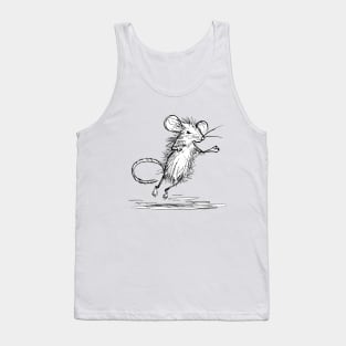 Cute jumping mouse Tank Top